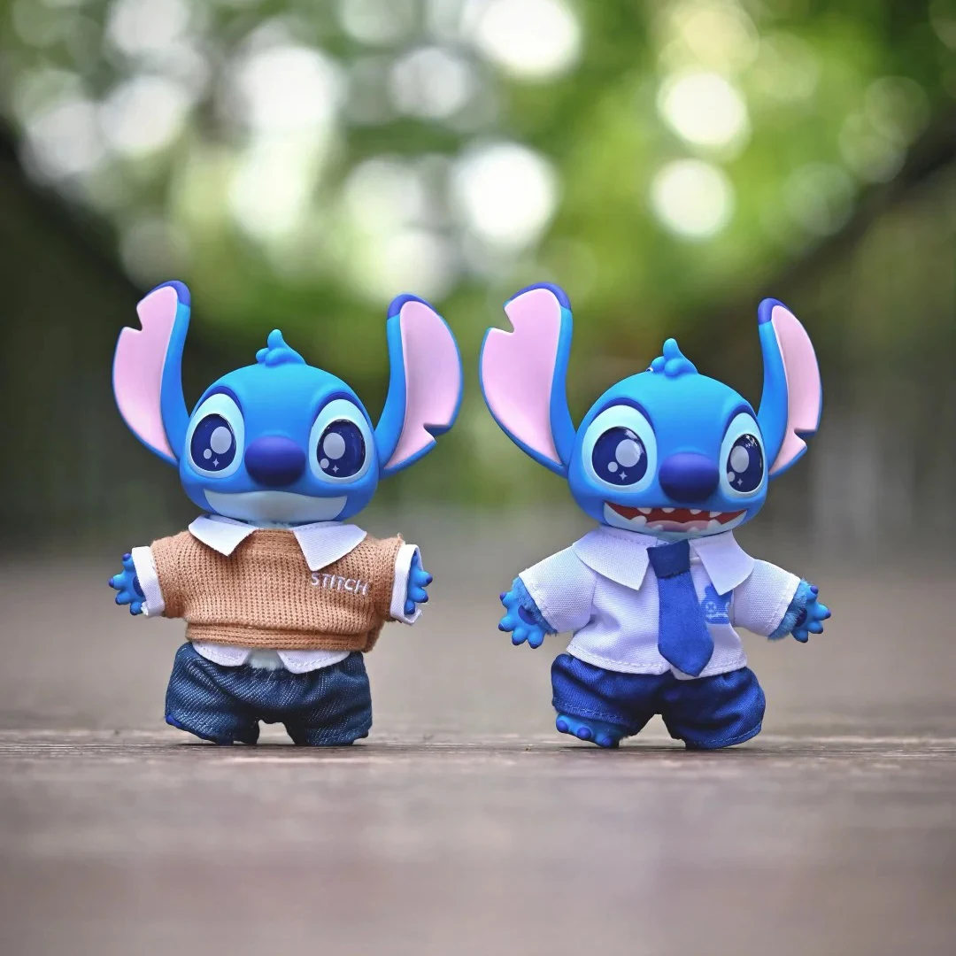 Toptoy Disney Stitch Vinyl Plush Blind Box Trendy Ornament Cute Show Pendant Birthday Gift Bag Decor Collectible Trendy Series