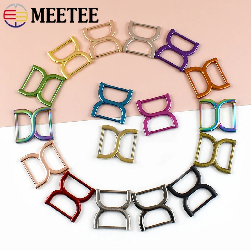 

20/50P 25mm Metal O D Ring Buckles for Clothes Bag Strap Handbag Clasp Garment Belt Loops Hooks DIY Hardware Sewing Accessoriess