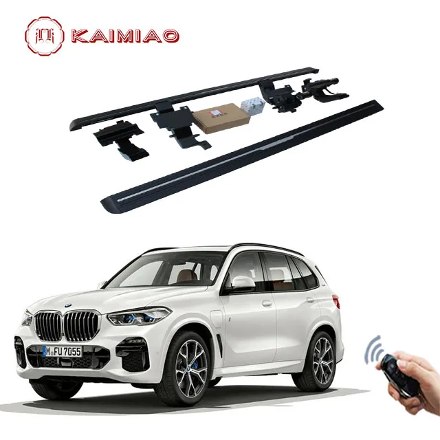 

Aluminum And Stainless Steel Side Step Electric Running Board For BMW X5 2018+