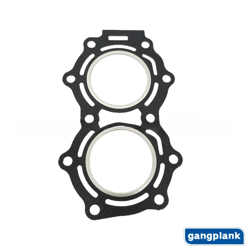 2 Pcs Outboard Engine Cylinder Head Gasket for Tohatsu 15HP 351-01005-0 351-01005-1