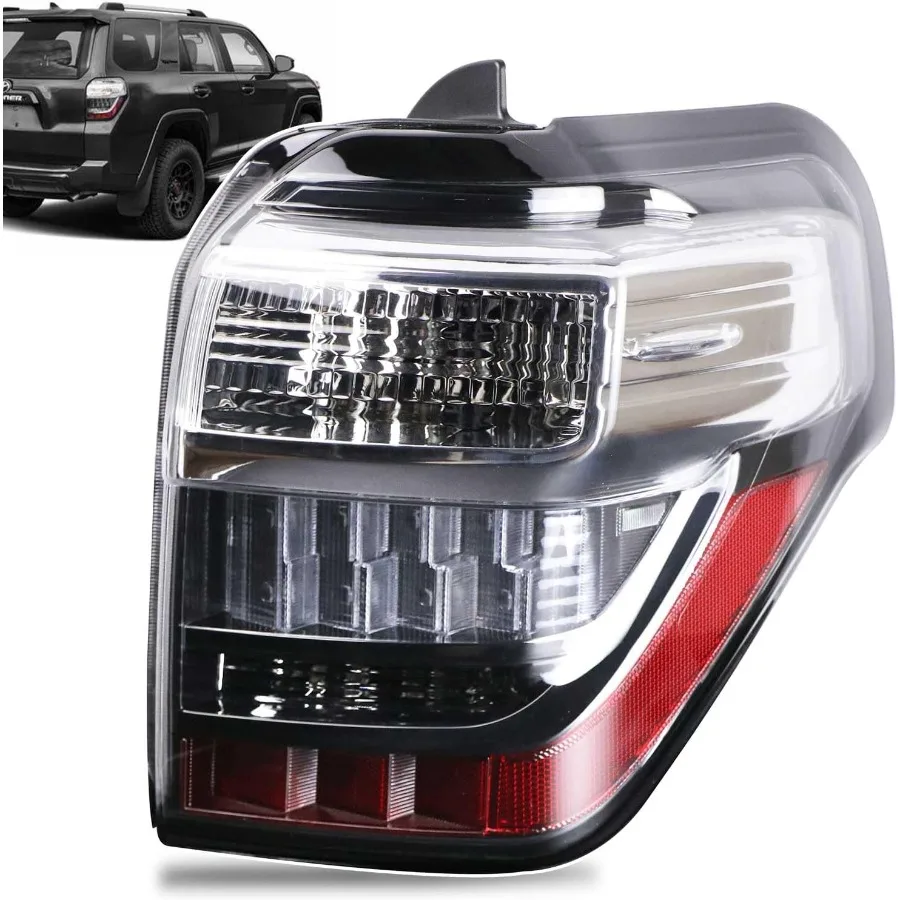 

LED Tail Light Assembly Compatible With 20142020 4Runner Right Passenger Side Taillight Replacement for Enhanced Visibility an
