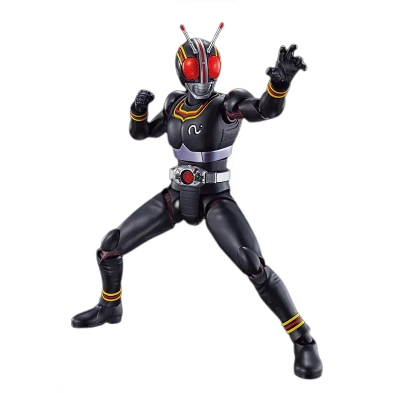 Em estoque original genuíno figura-risestandard frs mascarado piloto preto bandai anime modelo brinquedos figura de ação presentes ornamentos