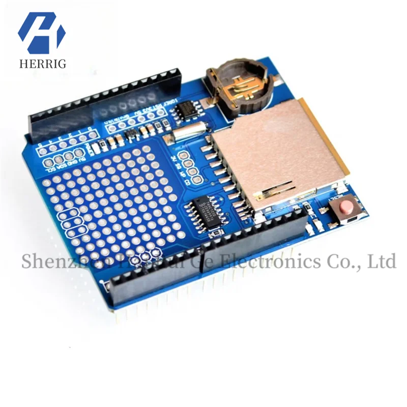 El escudo de registro de datos del registrador de datos XD-05 no está cargado con una placa azul y es compatible con UNO