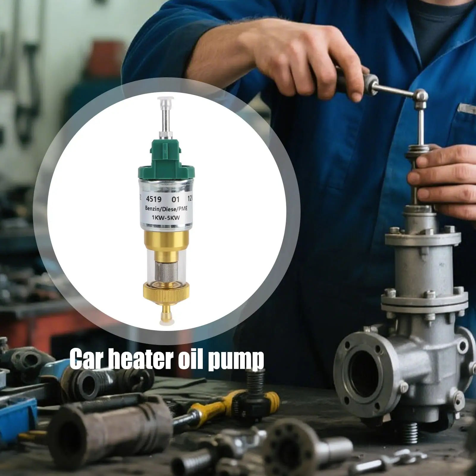 

Car Oil Heater Pump Auto Maintenance Replacement Long-Lasting General Replacement Oil Heater Pump For Automotive Truck Trailer