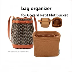 Bolsa interior organizadora de bolsas para Goyard Petit Flot, organizador de cubos, divisor, moldeador, compartimento Protector