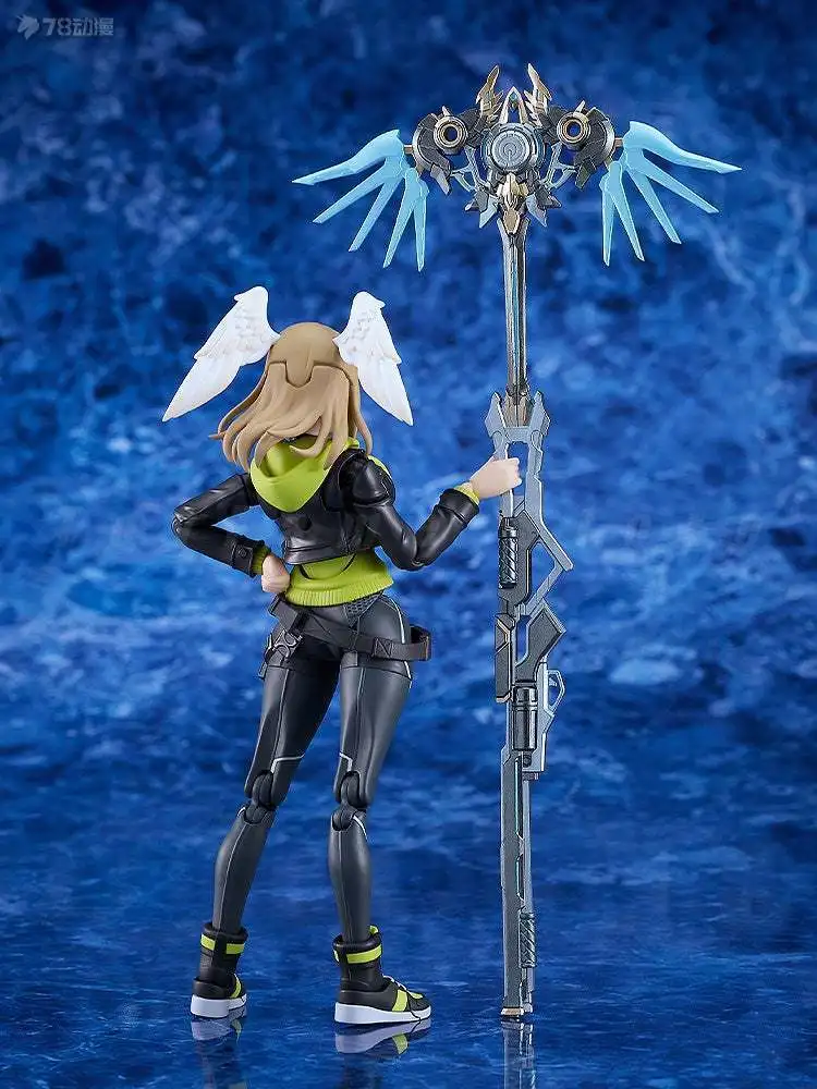 Original box Maxfactory Figma 635 Xenoblade 3 Eunie Figure Finished Model kit PVC Anime full Action Toy Gift for kids In shock view 5