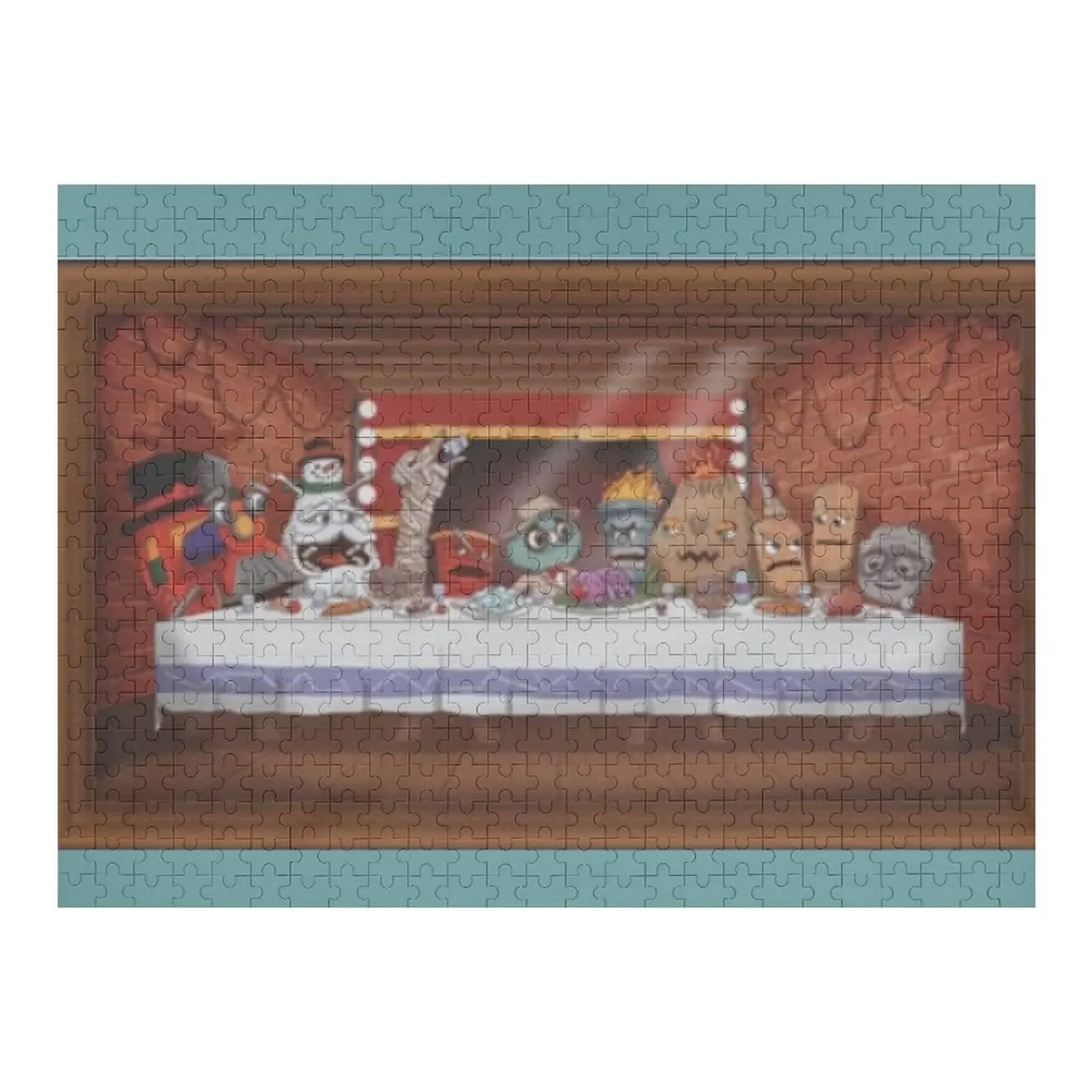 

The Last Supper- puppet history Jigsaw Puzzle Jigsaw Pieces Adults Photo Custom Puzzle