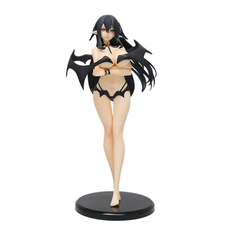 Anime Figure Beautiful Girl Succubus Elf Pvc Collectible Model For Computer Case Car Desktop Decoration Anime Collectors view 6