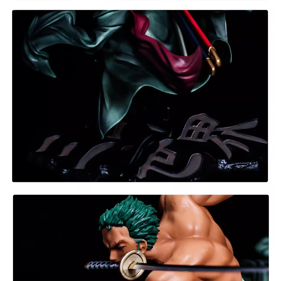 One Piece 10CM Figur Spielzeug Anime GK Roronoa Zoro Drei-klinge Sa-maximum PVC Action Sammlung Figur Modelle puppen Geschenke Kinder – Detail 9