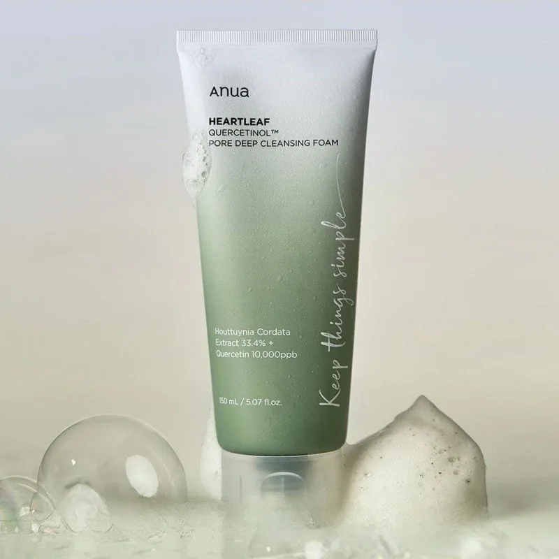 anua skincare products facial cleansing foam ordinary exfoliating tone dark spots removal hyaluronic acid for face