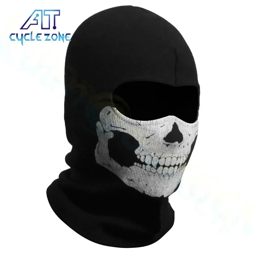 

Skull Full Face Mask Summer UV Protection Balaclava Hat Outdoor Sport MTB Motorcycle Neck Scarf Breathable Cycling Face Mask