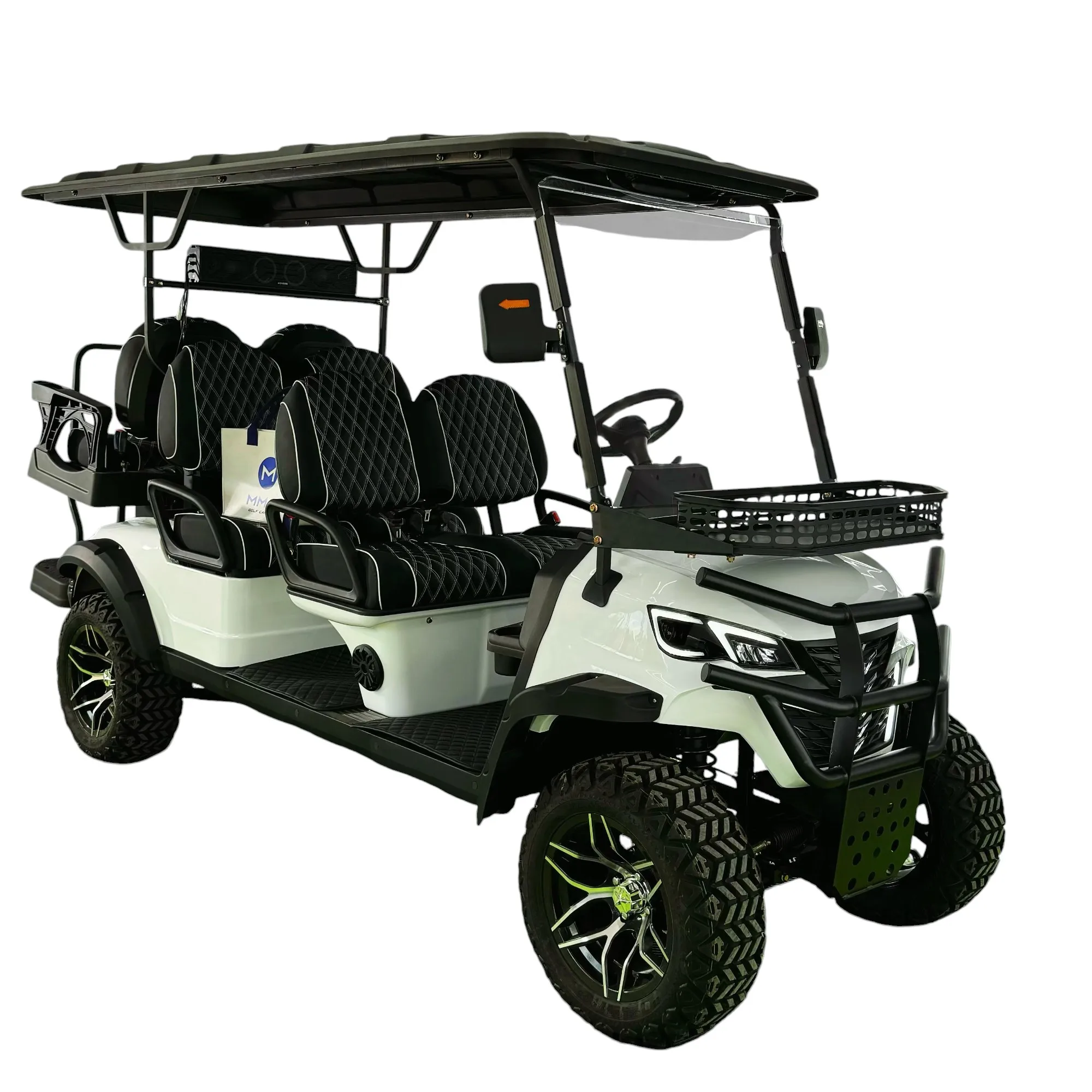 MMC Custom Electric Lifted Golf Carts Lithium Battery 2 4 6 Seater Club Car Golf Buggy OEM ODM CE Approved Electric Golf Cart