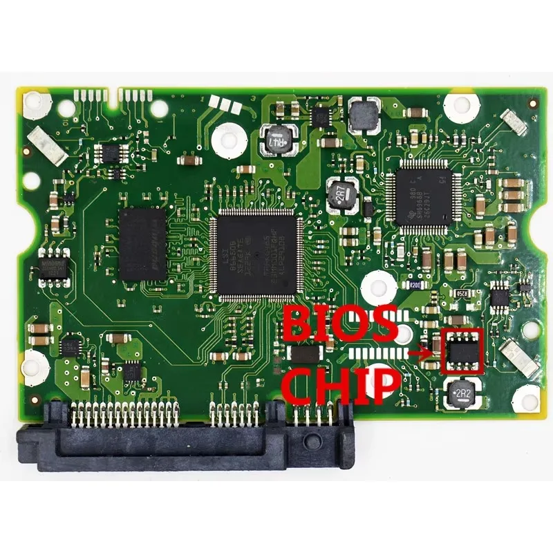 100643297 REV B /   Desktop Hard Drive Circuit Board Number: 100643297 REV A /  3298 H / ST2000NM0011