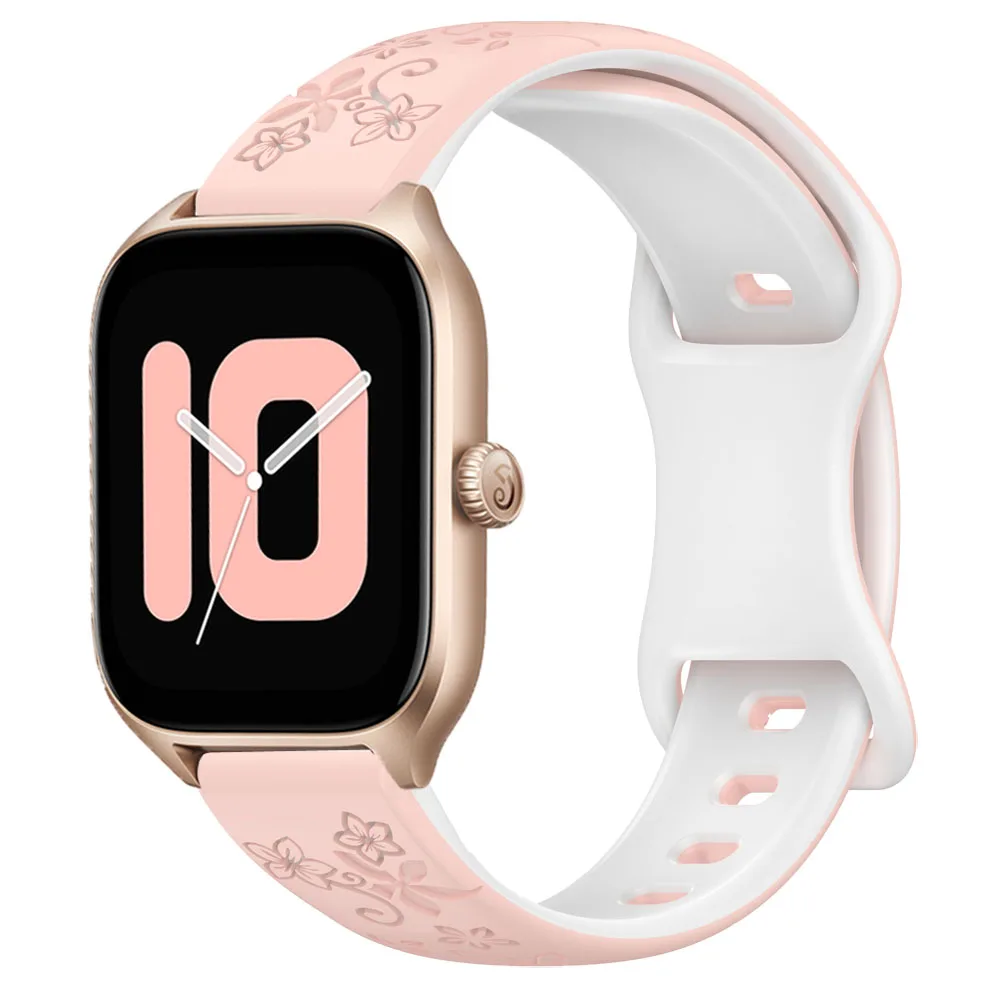 ل Xiaomi Huami Amazfit GTS 4 2 mini 20 مللي متر حزام سوار ل Amazfit GTS 3 2e Bip U 3 Pro GTR 42 مللي متر ساعات سيليكون الفرقة Correa