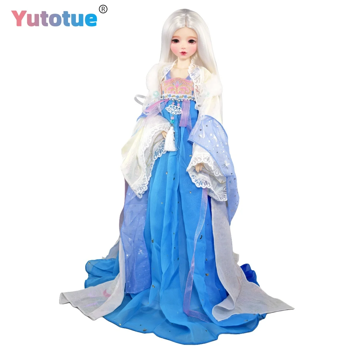 

YUTOTUE 56 см, высота, древний стиль, женская кукла BJD, игрушка, ручная роспись, макияж, реалистичный подарок для девочек