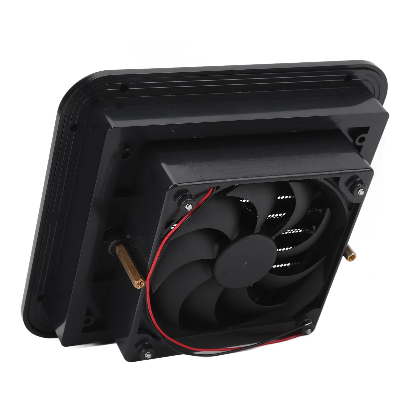 8.07 x 7.28in RV Side Vent Fan Single Way High Speed Waterproof 7.2W 24V Air Ventilation Exhaust Fan for RV Trailer Boat Yacht