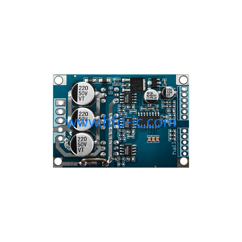 DC DC 12v-36v 500W Brushless Motor Drive Controller Board with Hall Motor Balance Car Drive