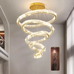Nordic home decor dining room Pendant crystal lights indoor lighting Ceiling lamp hanging light chandelier lamps for living room