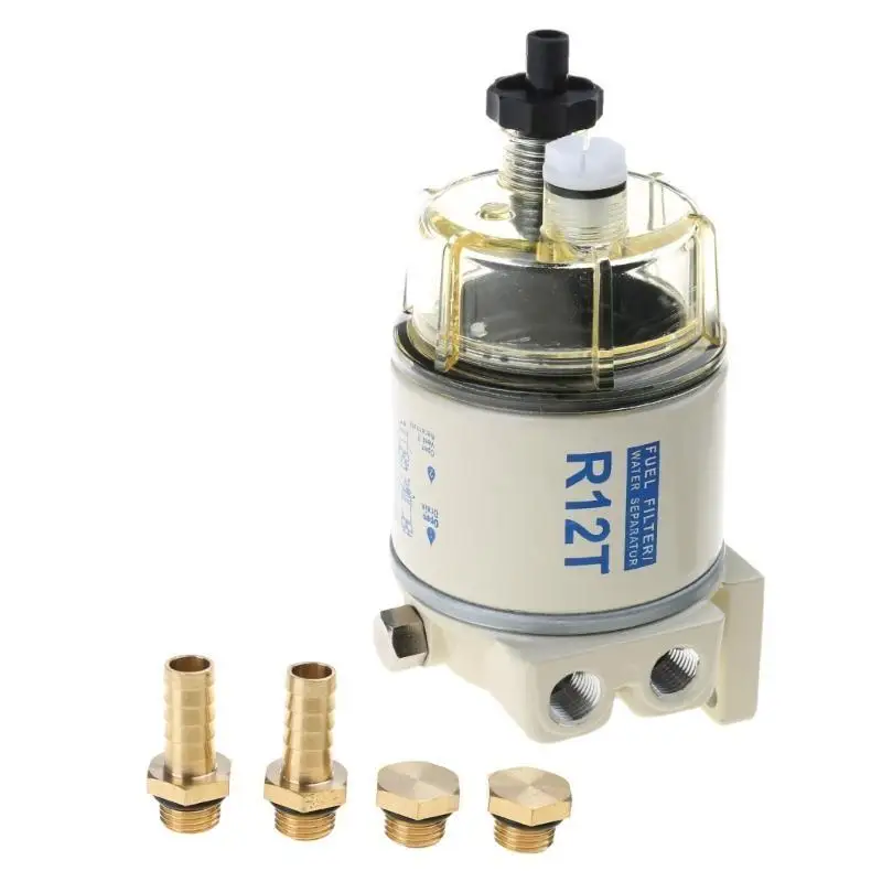 652F R12T Water Separator Filter Engine Marine Filter Replace 120AT NPT Assembly