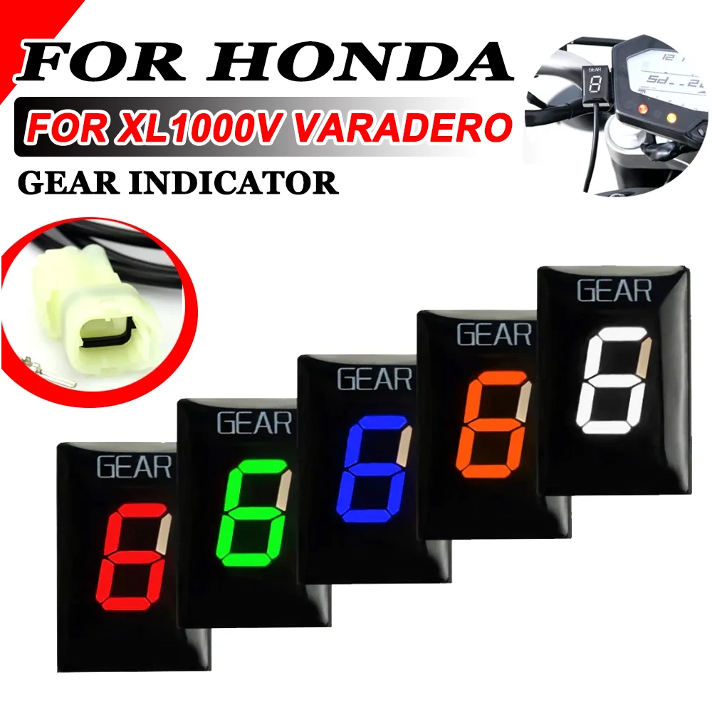 For Honda XL1000V Varadero 2003 2004 2005 2006 - 2011 2012 XL 1000V Motorcycle Accessories Gear Indicator Speed Display Meter