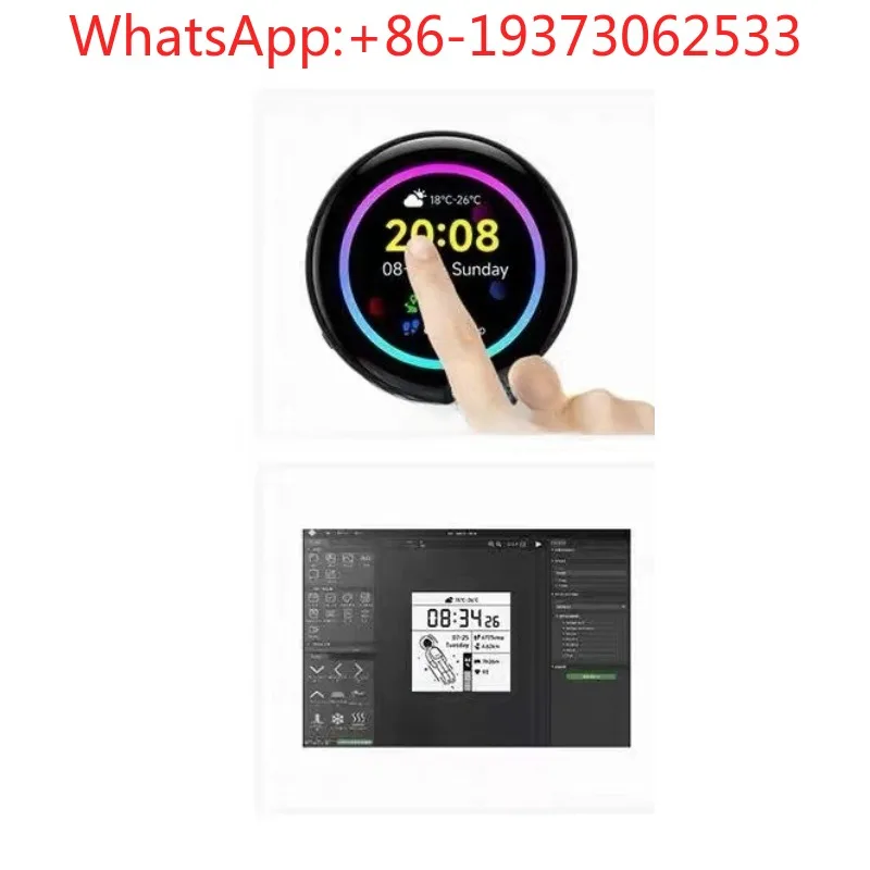 ESP32-S3 1.43 Inch Display Screen Touch Round Screen Development Board Supports WIFI/Bluetooth