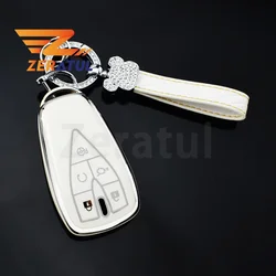 3/4/5 Buttons for Changan UNIT UNIK CS35PLUS CS55 PLUS CS75 PLUS Oshan X7 X5 TPU Car Key Case Cover Shell Fob Holder Accessories