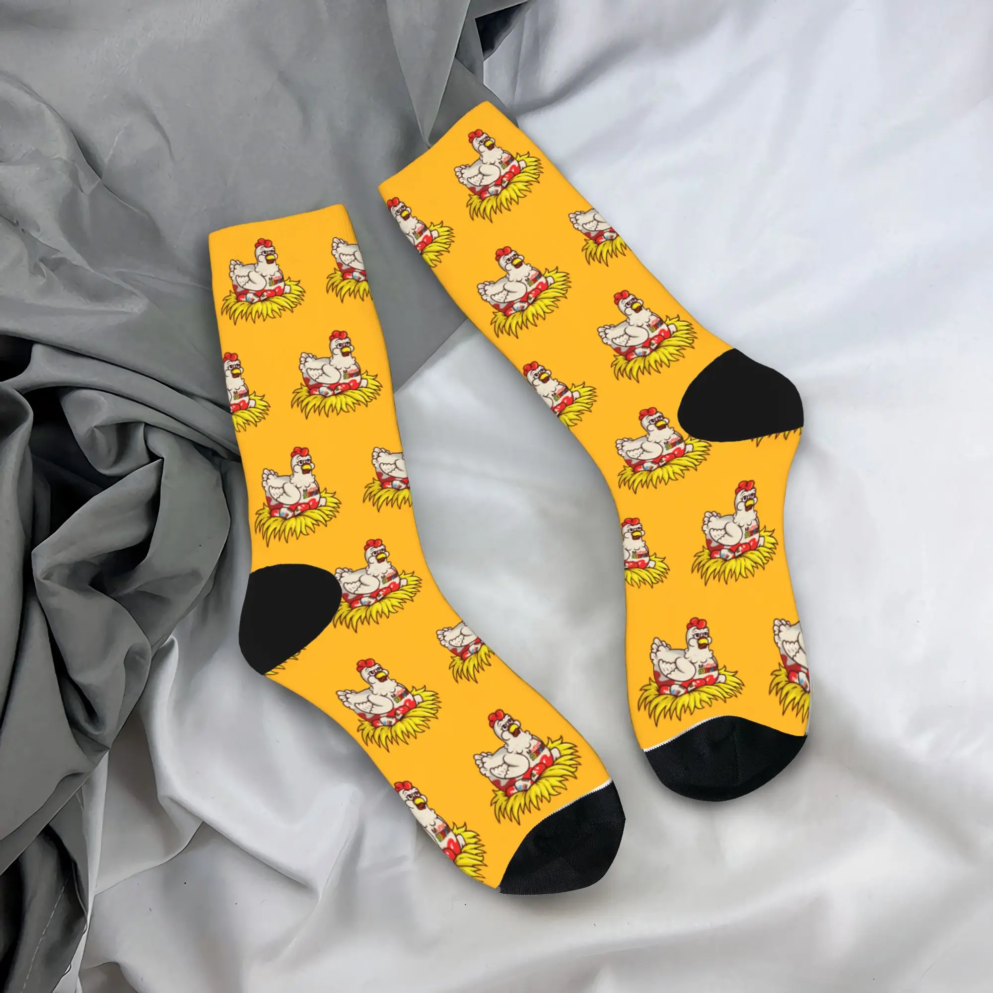 

Men Socks Kinder Surprise Joy Snack Stockings Autumn Trendy Soft Socks Design Outdoor Anti-Slip Socks