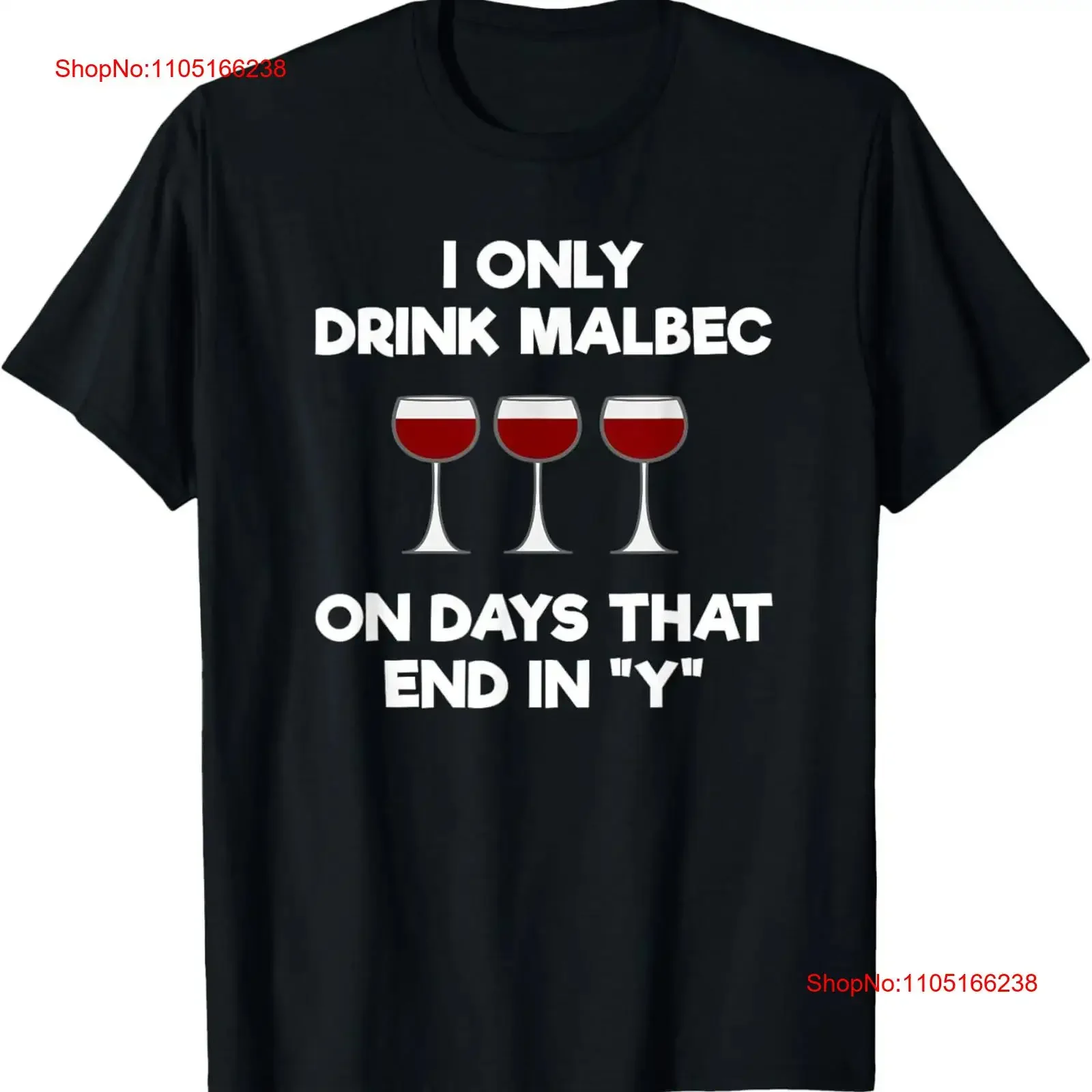 Camiseta Malbec divertida vino bebiendo días vintage lavada Casual ropa de diseñador homme ropa de calle estirada suave