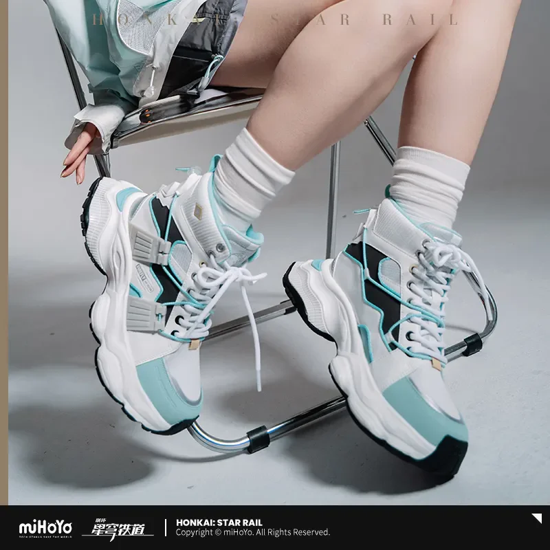 [Genuine] miHoYo Game Firefly Shoes Honkai Star Rail Firefly Theme Sneakers Uniform Shoes Clothing Accessory Cosplay Xmas Gifts