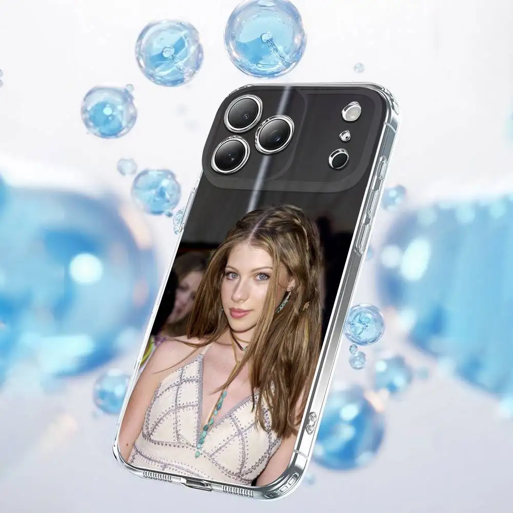 Actress M-Michelle Trachtenberg Phone Case For iPhone 17,16,15,14,13,12,11,Plus,Pro,Max,Plus,E,Air,Mini Transparent Cover