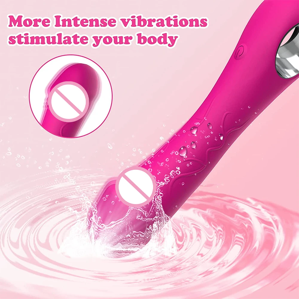 Vibrator Soft Silicone Dildo Realistic Rechargeable Vibrators for Women Clitoral Stimulator Female Masturbation Adult Sex Toys