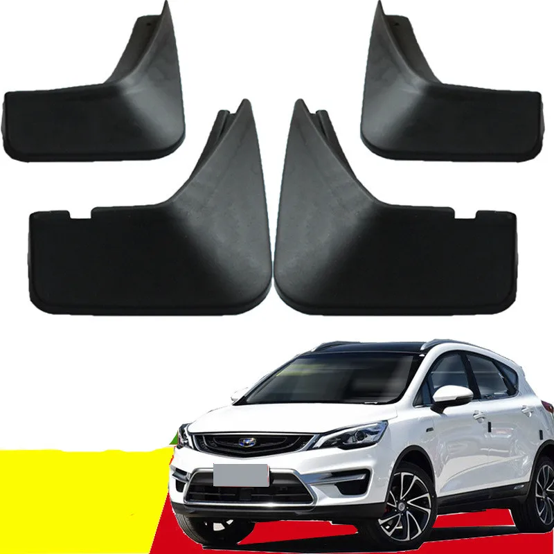 4pcs/set Car Mudguards Mud Fenders For Geely Emgrand GS 2014-2021 Mudflaps Mud Flaps Wheel Mudguards Tyre mud Guards accessories