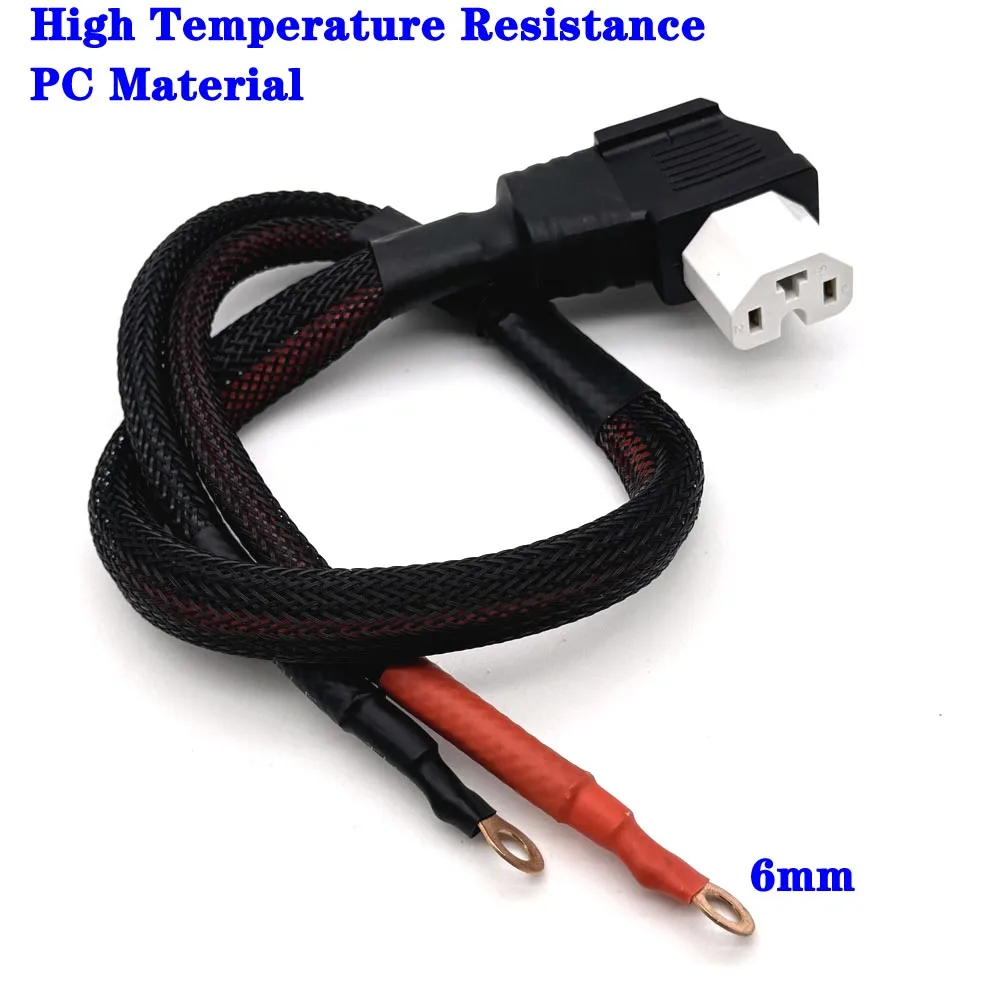 Electric Bicycle Charging Plug Socket Charger For 220V Motorcycle Universal E-bike Battery Connector Plug Tin Plated Copper Wire
