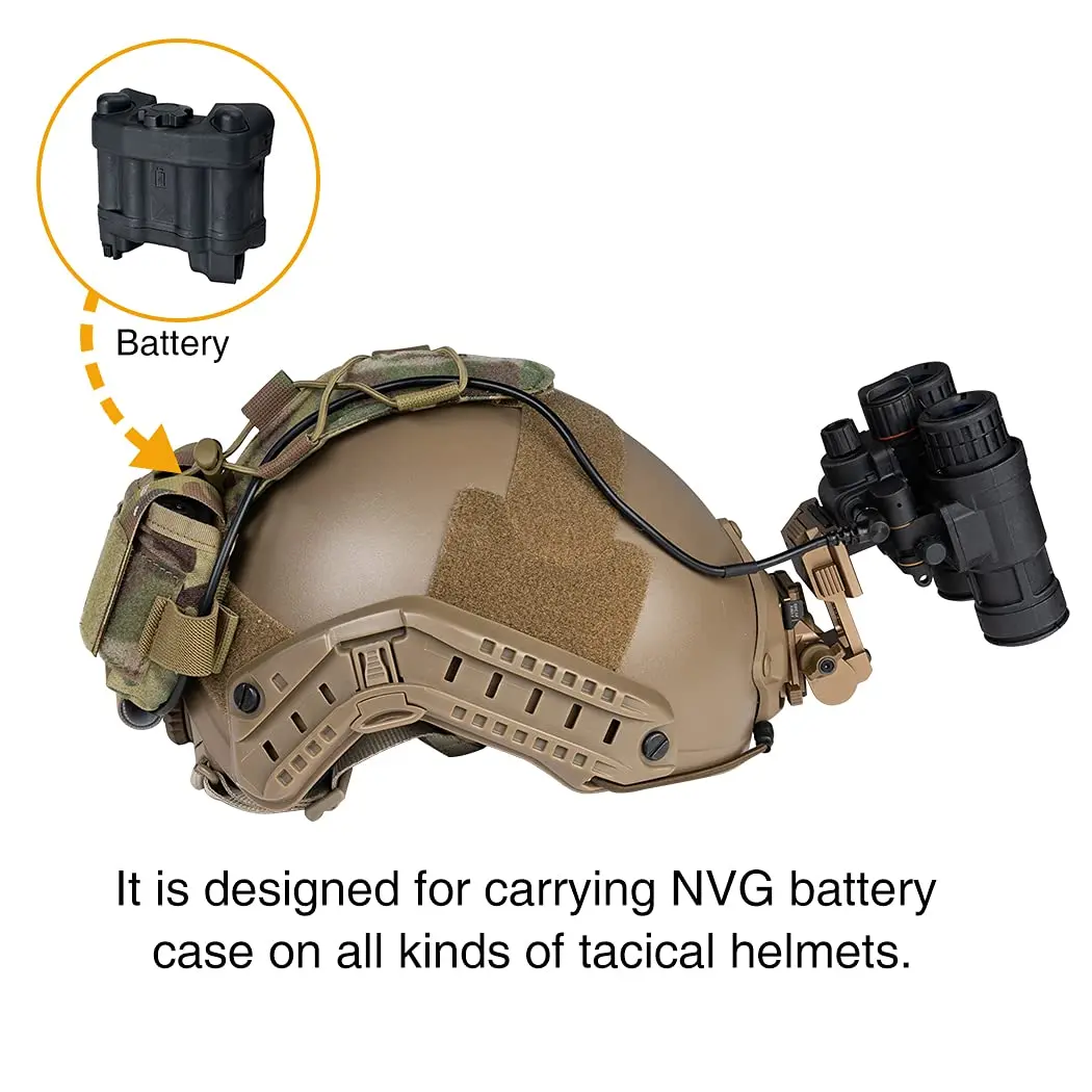 BOOIU Bolsa de peso para casco MK1 – Contrapeso táctico compacto - imagen 5