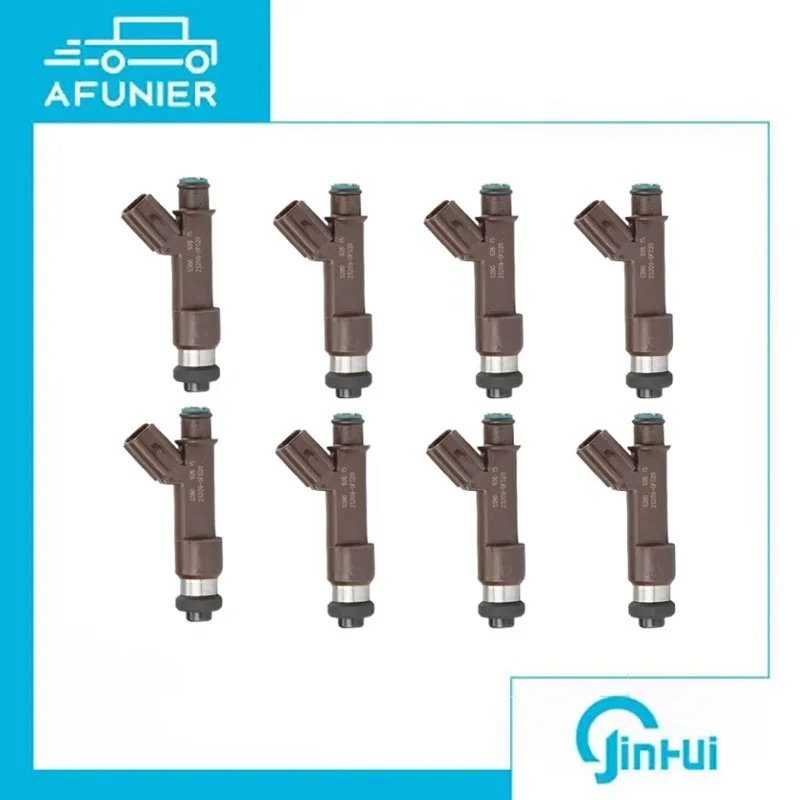 8Pcs Fuel Injector Nozzle For Toyota Lexus Tundra Sequoia 4Runner GX470 LX470 4.7L V8 OE No.:0 23250-0F020,23209-0F020