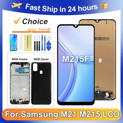 M21 For Samsung Tested For M215 M215F M215F/DS M215F/DSN LCD Display Touch Screen Digitizer Assembly Replacement