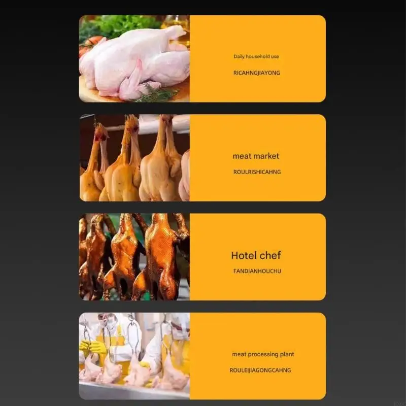 

Multi Functional Handheld Plucker Machine for Poultry Electric USB Charged Efficient Chicken Defeatherer HX6C