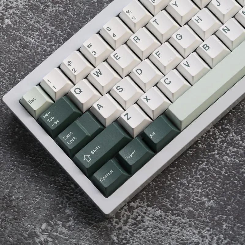 JTK emerald Theme Keycaps Set PBT ABS cherry profile Custom Original Handmade Keycaps for Mechanical Keyboard Accessories DIY