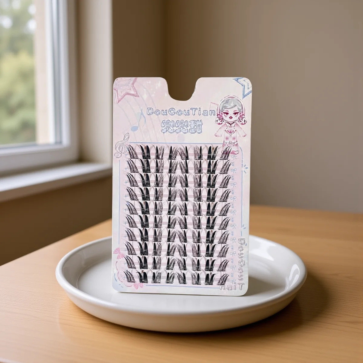 Nuevas pestañas postizas Manga, diseño de ojos de zorro Natural, grupos de pestañas individuales para maquillaje diario, extensión de pestañas, pestañas cómicas