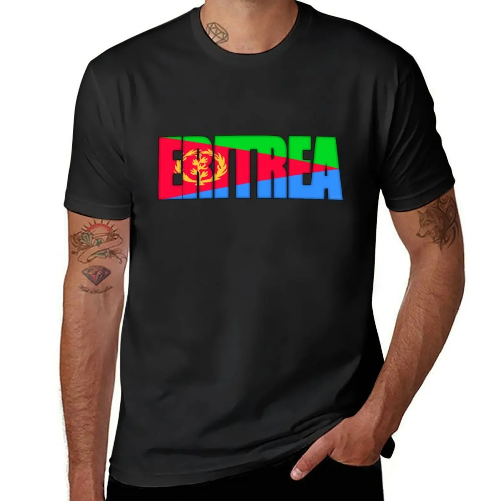 Eritrea Flag T-Shirt vintage graphic tee boys whites tees kawaii clothes t shirts for men