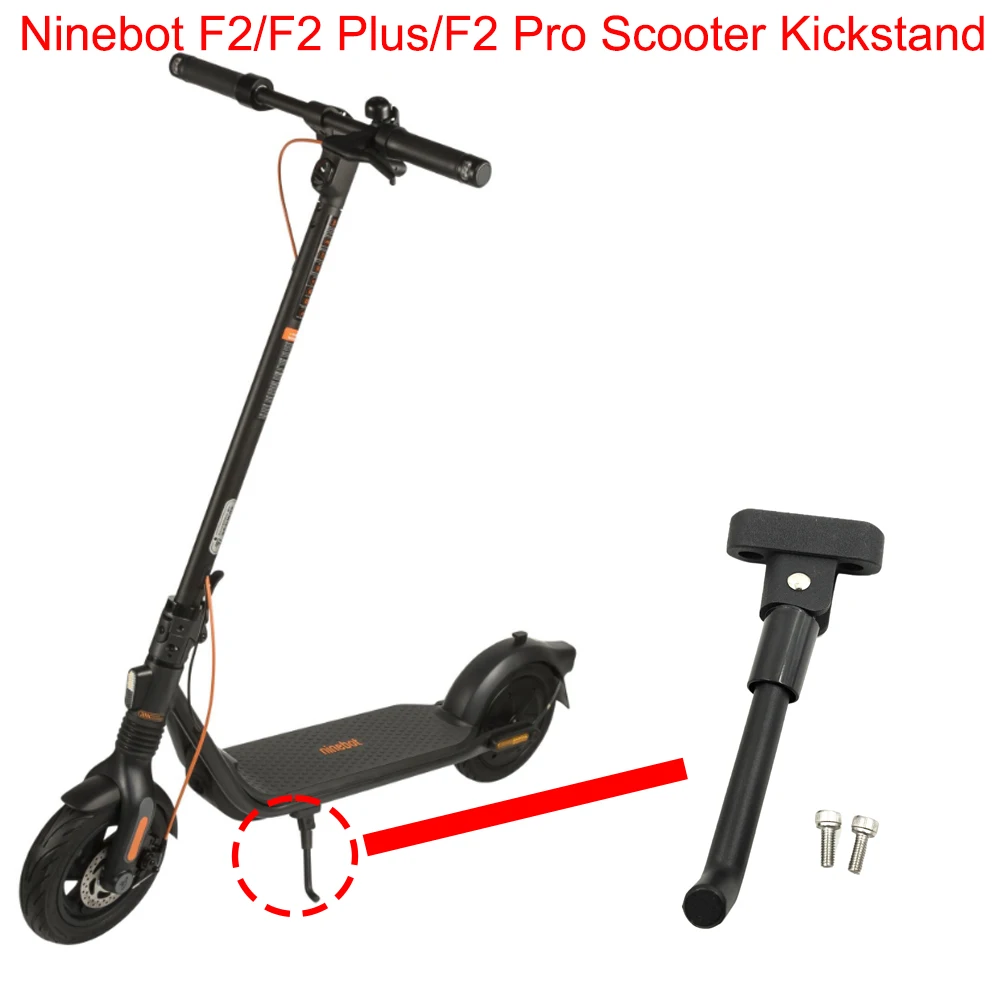 

Kickstand for Ninebot by Segway F2/F2 Plus/F2 Pro Electric Scooter Aluminium Alloy Fold Foot Support Length 145mm Parts