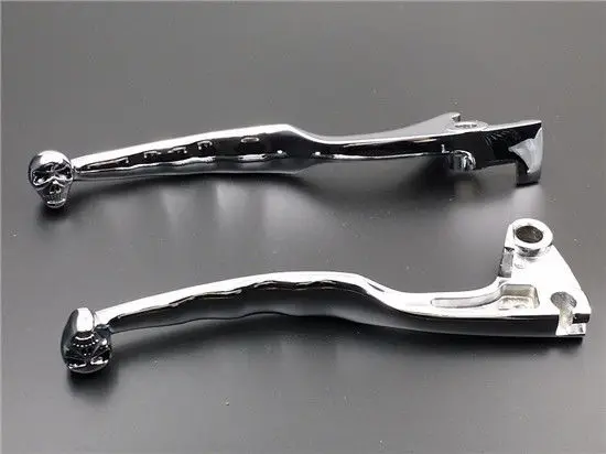 Motorcycle Chrome Skull Lever for Suzuki Marauder Volusia 800 Boulevard C50 M50 Voulevard
