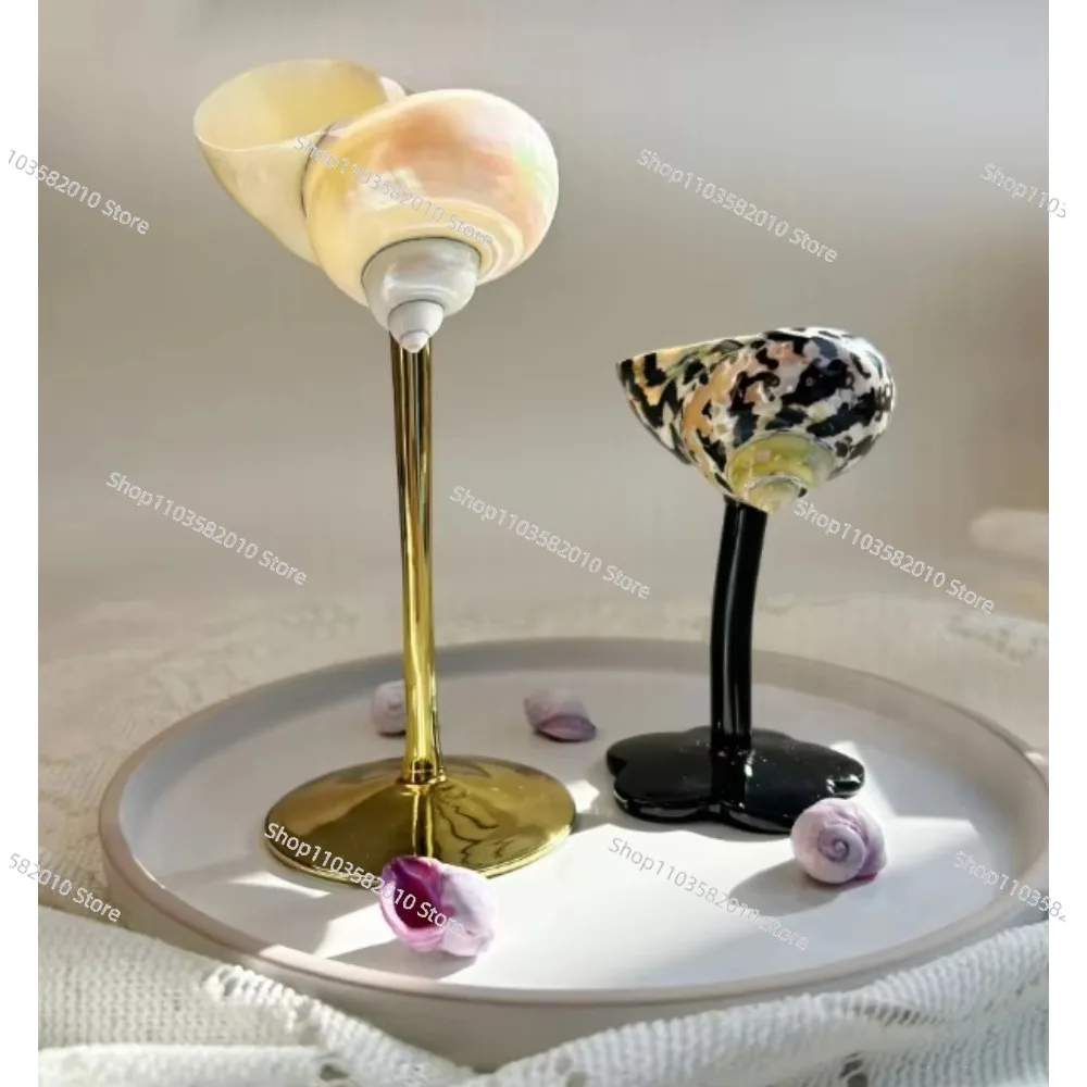 Shell conch wine glass aromatherapy plate creative significant other gift cup wedding luxury birthday gift