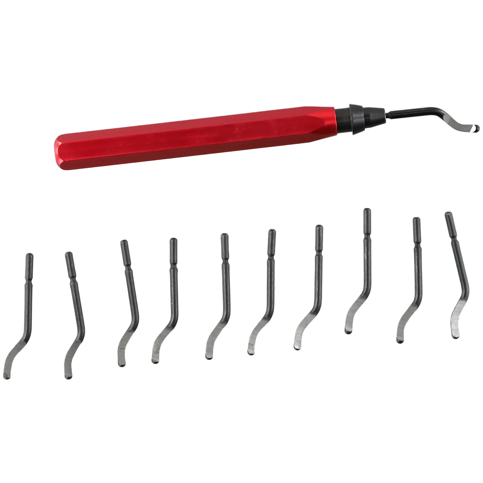 

РБ1000. Режущий инструмент для удаления заусенцев с ручкой, высокоскоростная сталь с 10 шт. вращающимся лезвием для удаления заусенцев для резки и обработки