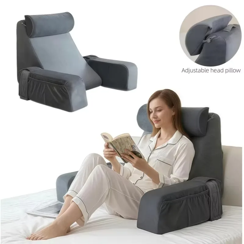 Ergonomic wedge design provides scientific back support, effectively reduces waist and back pressure