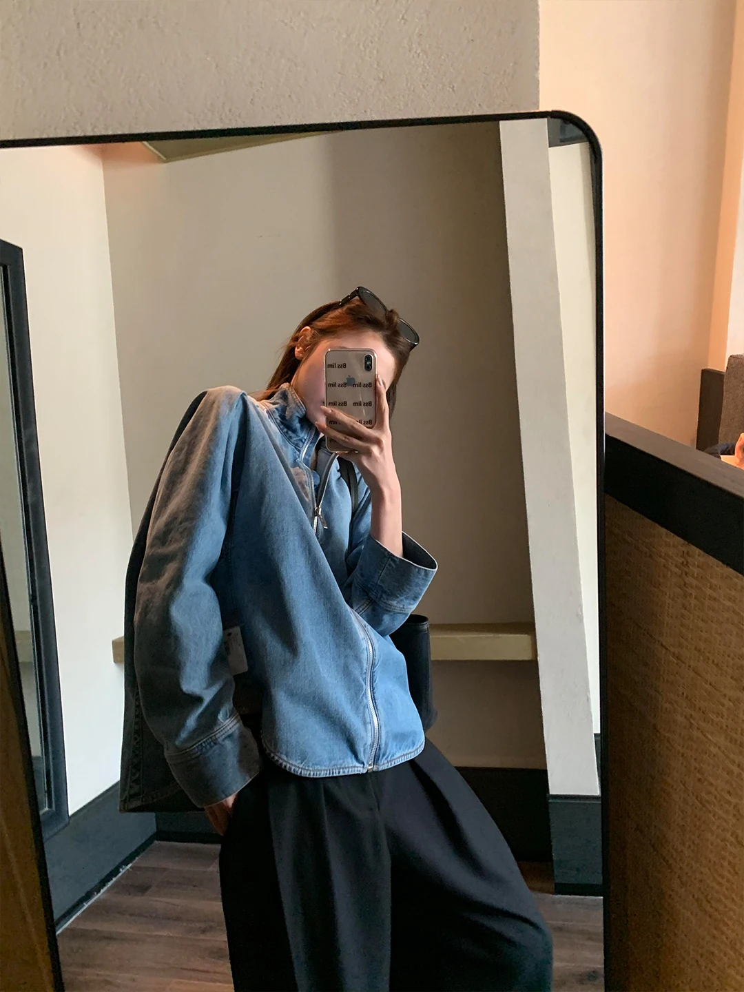 Vintage Inspired Zipper Denim  - Denim Jacket Vintage 评论和价格