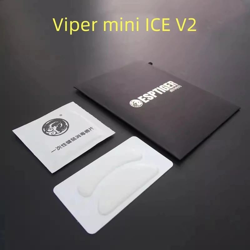 1 Pack Esptiger ICE Version Mouse Skates Feet For Razer Viper/Viper ultimate/Viper mini SE V2 V3 pro White PTFE Arc 1 2 Glides