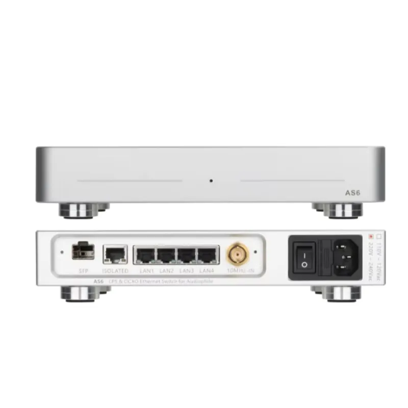 AS6 Audio HIFI Fanatic Swi-tch Upgraded with Full-Linearity DC Power Supply OCXO Temperature-Controlled Oscillator Fo
