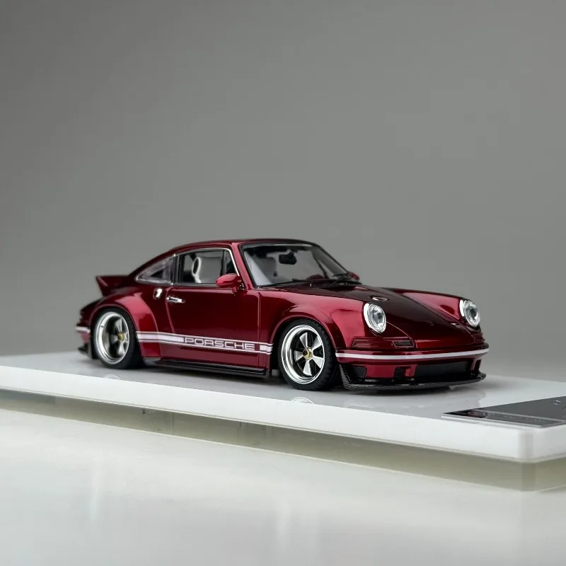 HEC ZM 1:43 911 singer DLS cast alloy automotive model, a gift toy for friends, an adult collection decoration piece.