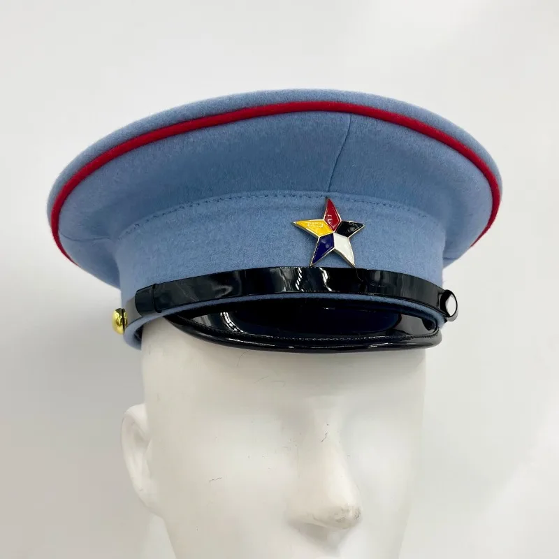 Gorra china Beiyang Warlords con visera para hombres y mujeres, sombrero de reproducción histórica